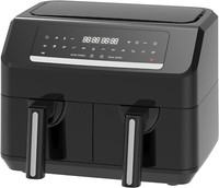 Xxl Doppel HeißLuft-Fritteuse Emerio AF-130376.1 2 KöRbe FrittöSe Thermostat
