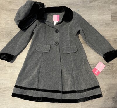 Goodlad Kids Coat with Matching Hat Size 6--NWT