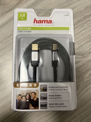 Hama usb 2.0 typ a - typ b