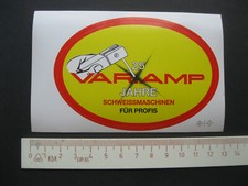 VARIAMP SCHWEISSMASCHINEN FÜR PROFIS Sticker Aufkleber Reklame Werbung
