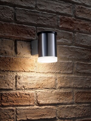 Auraglow Solar Dusk til Dawn IP44 kabellose LED-Wandleuchte für den Außenbereich