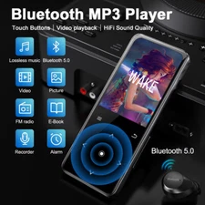 Support 128GB Bluetooth MP4/MP3 Lossless Music Player FM Radio Recorder Sport