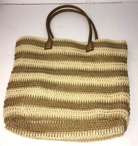 soft straw tote