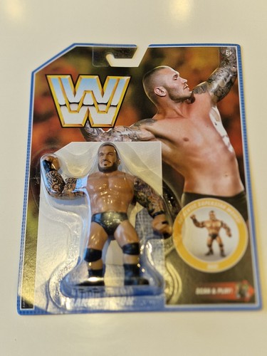 WWE MATTEL RETRO RANDY ORTON CARDED WRESTLING ACTI...