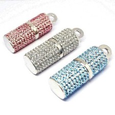 16GB 32GB 64GB Diamond Crystal USB 2.0 Flash Drive Necklace Memory Stick UStick