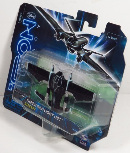 Spin Master Disney 2010 Tron Legacy Series 2 Three Man Light Jet Diecast 1:50 - Picture 5 of 12