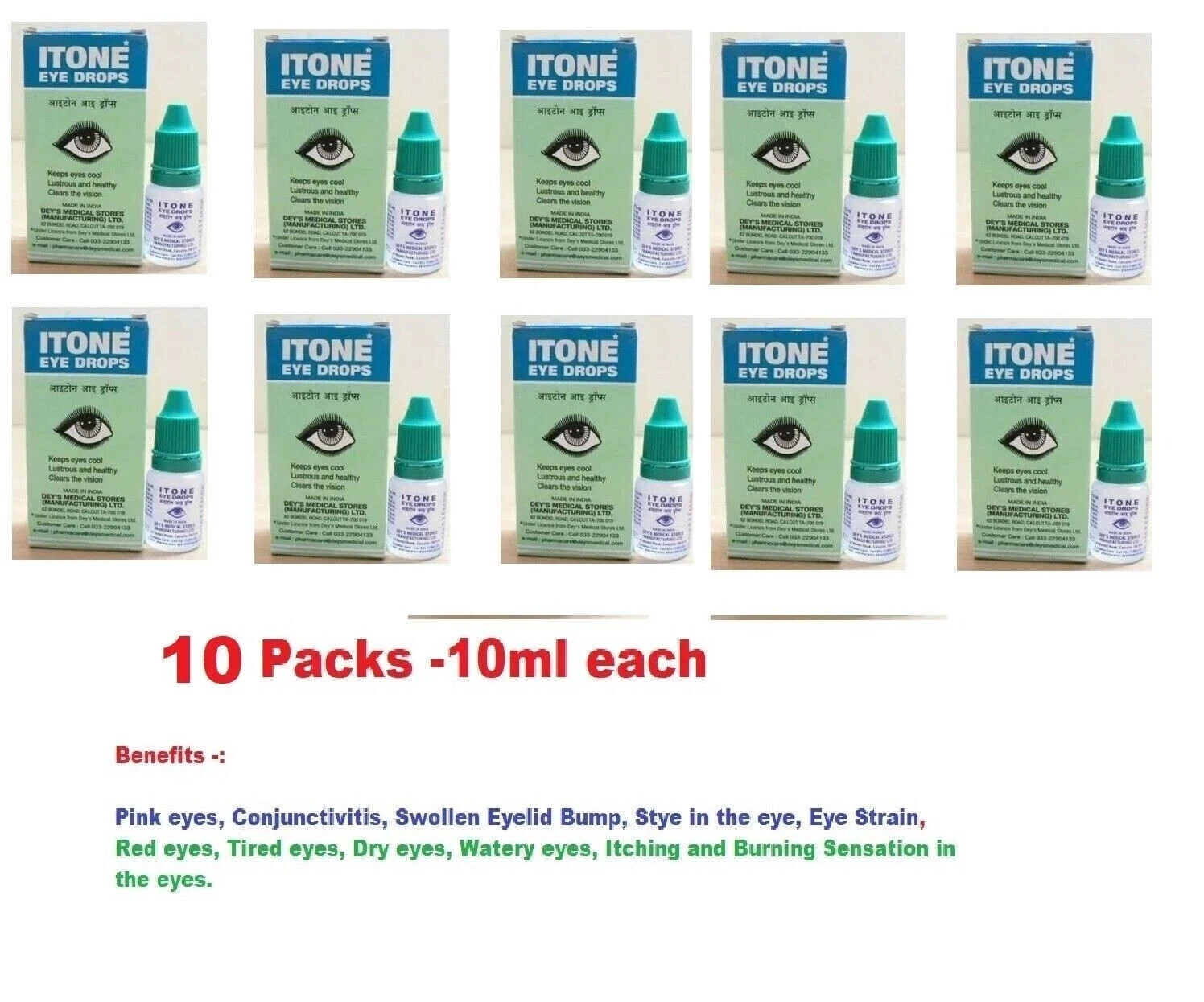 Homeopathic Remedies Pack Of 10