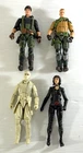 Hasbro GI Joe Classified Series Lot of 4 Action Figures Flint Baroness Duke