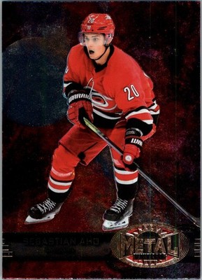 2020-21 Metal Universe '97-98 Retro #R22 Sebastian Aho - HKY