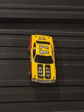 AFX slot car 427 Chevy Chevelle Race Car 17 Yellow Non Magnatraction