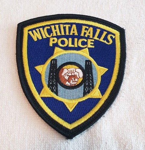 Wichita Falls Texas Police Shoulder Patch (Hook-Loop Backing)