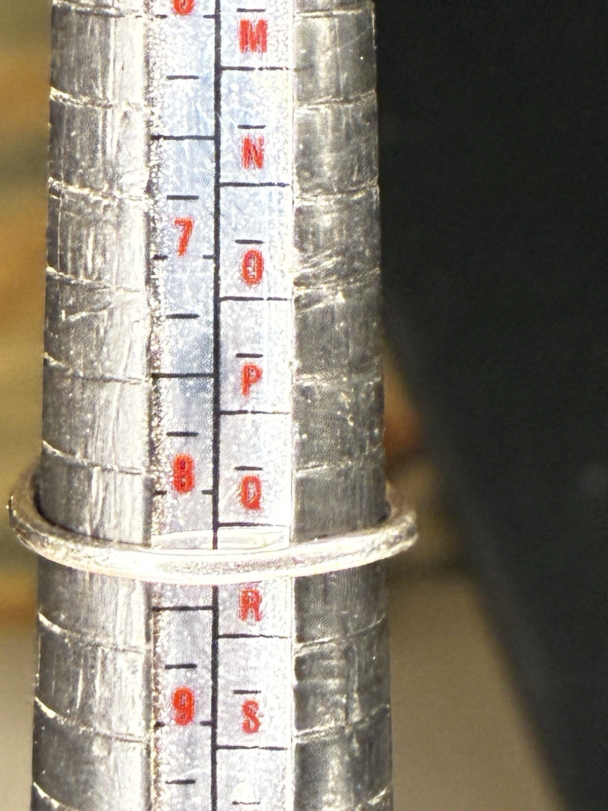 Vintage Sterling Silver Ring Missing Two Gem Ston… - image 1