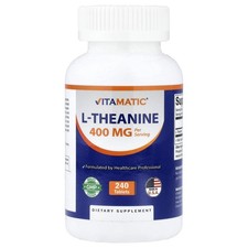 L-Theanine, 240 Tablets, 200 mg per Tablet 