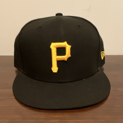 New Era Pittsburgh Pirates Black Yellow Snapback Hat MLB Baseball