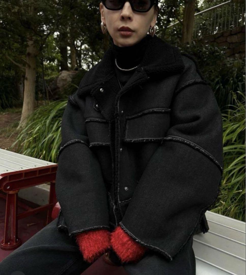 MIREI KIRITANI AMERI Collaboration Boa Jacket - image 3