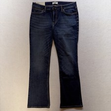 Wrangler Retro Mae Jeans Womens 13 - 32x32 Blue Mid Rise Boot Cut Stretch Denim