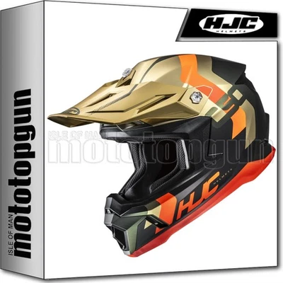 CASQUE OFF-ROAD POUR MOTO HJC C50 PRIMAL MC6HSF XXL - Photo 1/2