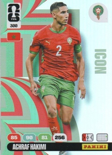 2022 Panini Prizm FIFA World Cup Silver Achraf Hakimi #236 Morocco