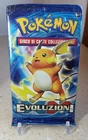 Pokemon BAG Evolutions XY Raichu BOOSTER Pack FACTORY SEALED Ita ITALIAN