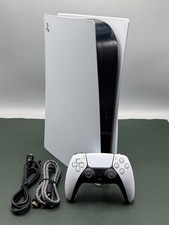 SONY PLAYSTATION 5 PS5 DISC EDITION 825GB (CFI-1215A) - WHITE GAMING CONSOLE