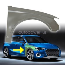 Front Right Passenger Fender Steel Fit 2015 2...