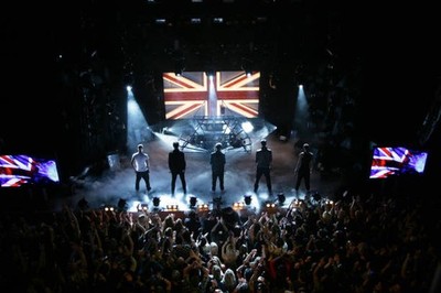 The Wanted on stage during The BRIT Awards 2011 Nominations Launch- Old Photo 5