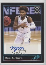 2021-22 Leaf Memories 1992 Base Platinum 4/99 Miles McBride #BG-MMB Auto 1i9