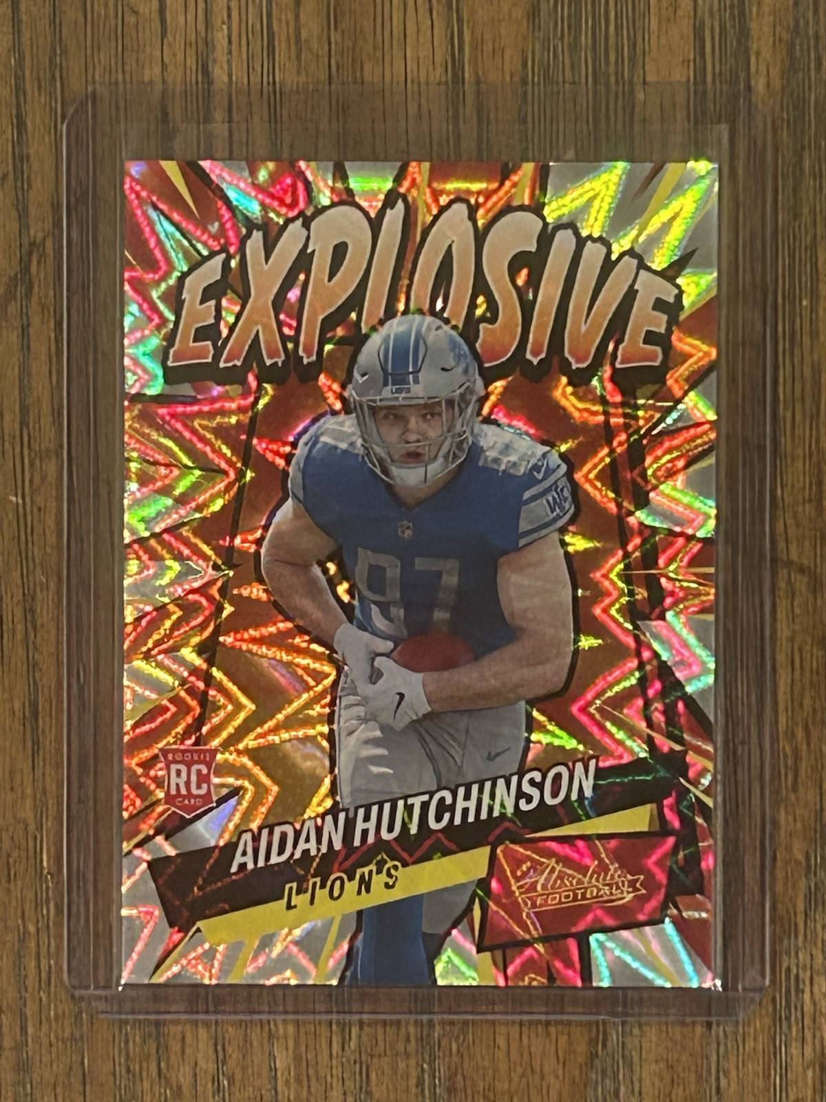 2022 Panini Absolute - Explosive Aidan Hutchinson #E39 (RC) RARE Lions🔥