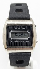 Orologio Texas Instruments watch anni 70 digital rare clock vintage lcd quartz