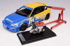 MOTORHELIX M85014 1/18 HONDA CIVIC Type R EK9 SPOON Racing #95 Avec Moteur 1:18