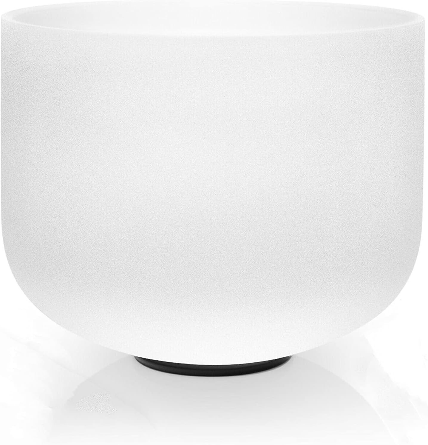 Sacral Chakra D Note Quartz Frosted Crystal Singing Bowl 8 inch