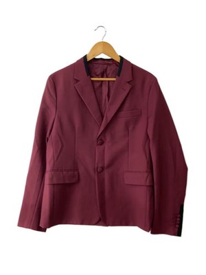 PRADA tailored Jacket Bordeaux 50 Used | eBay