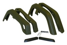 Crown Automotive 55254918k6 Fender Flare Kit Fits 97-06 Wrangler Tj Crown Automotive 55254918k6 Fender Flare Kit Fits 97-06 Wrangler Tj