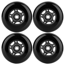 Inline Skate Wheels with Bearings ABEC-9 and Floating Spacers for Blades Roll...