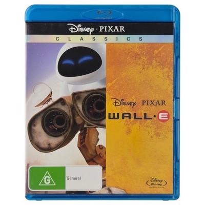Wall-E - Blu-ray - Region B - Disney - Pixar - Classics - VGC