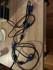 Super SVGA/VGA Monitor Male to Male Extension Cable, 6ft - Blue  2 