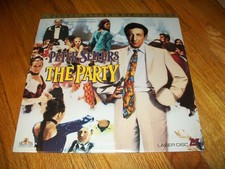 THE PARTY Laserdisc LD BRAND NEW SEALED WIDESCREEN VERY RARE PETER SELLERS 