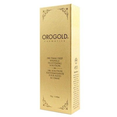 OROGOLD Cosmetics 24k DMAE Deep Wrinkle Tightening Solution 90