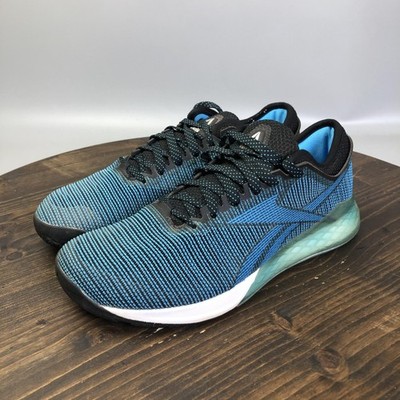 Reebok CrossFit Nano Shoes Mens Size 9 Blue Mesh Training Sneakers