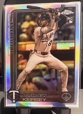 2025 Topps Chrome - DaShawn Keirsey Jr. #19 Sepia Refractor (RC)