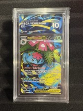 Pokémon TCG Mega Venusaur EX Full Art 155/132 Mega Evolution Imperium Grading 10