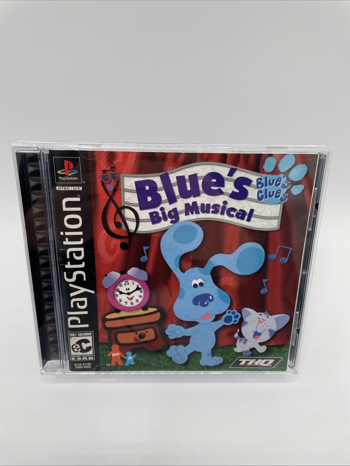 Blue's Clues: Blue's Big Musical PS1 PlayStation 1 Complete CIB