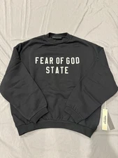 ESSENTIALS FOG STATE Crewneck FW24
