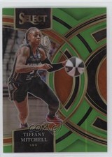 2024 Select WNBA Premier Level Neon Green Prizm 51/75 Tiffany Mitchell #189 1e88