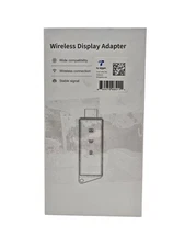 BRAIDOL Q8PLUS Wireless HDMI Display Dongle Adapter Gunmetal Case OPEN BOX
