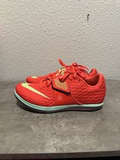 Nike High Jump Elite Field Spikes Bright Crimson FZ9636-600 Men's Size 6.5