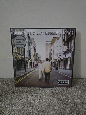 What s the Story Morning Glory   Oasis 25th Anniversary Silver Vinyl Sealed