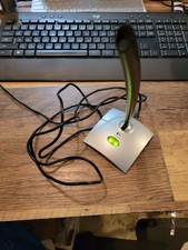 Logitech USB Desktop Microphone 980186-0403 Excellent Condition black silver