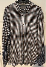 Duffer of St George Classic Check Shirt size Large chest size 42-44in VGC