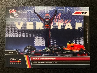 *PICK YOUR CARD* 2025 Topps Now Formula 1 F1 Base Set (UPDATED Jan 24, 2026)